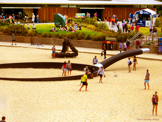 frying pan - sculpture by the sea, Sydney...